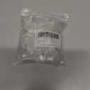 2 x Professional Silicone Toe Separators for Women & Men  Gel Toe Spacers for Bunions, Overlapping Toes, Pedicure, Yoga Toes, Foot Pain Relief & Toe Straightener  2 Pcs, Reusable, Flexible (Transparent)