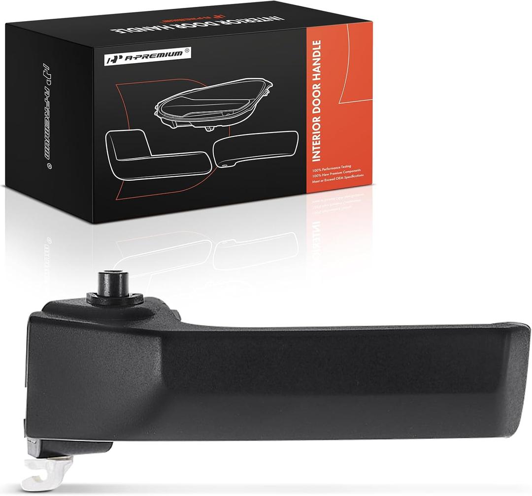 A-Premium Front or Rear Left Driver Side Interior Door Handle Compatible with Ram 1500/4500/5500 2011-2018, 2500 2011-2019, 3500 2010-2010, 1500 Classic 2019 & Dodge Ram 1500 2500 3500, Textured Black