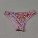 ZAFUL Women Cheeky Bikini Bottoms Wave Swimsuit Swim Briefs Bathing Basic Suit Bottom (Medium, 3-pink)