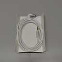 Acoustix (6-Ft) 3.5mm to 8-Pin Braided Auxiliary Cable - White