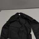 Boy's Padded Football Shirts Youth Kids' Protective Gear Set Training Suit for Basketball Football Skidding (Medium, Black)