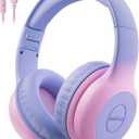 EarFun Kids Headphones Wired with Microphone, USB Type C Headphones for Kids, 85/94dB Volume Limit, Portable Wired Headphone with Shareport, Stereo Sound Foldable Headset for School/Tablet/PC/Kindle