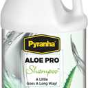 PYRANHA Aloe Pro Shampoo - Concentrated Equine / Multi-Species Grooming Shampoo with Vitamins A, D, E - Moisturizes, Cleanses, Adds Shine, One-Gallon Size