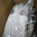 Raised Toilet Seat with Handles for Seniors, 5-inch Rise
