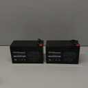 12 Volt 7ah Rechargeable Sealed Lead Acid Battery 2 Pack (F1 Terminals)