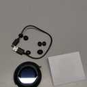 Byobyc Wireless Earbuds with Smart Touch Screen Case,Noise Cancelling Bluetooth 5.4 Headphones for Android/iPhone, 48H Playtime, Deep Bass, IPX7 Waterproof in-Ear Earphones - Black