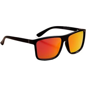 Glasses Classic Square Polarized Sunglasses Men Women Retro Black Sun Glasses Male Female Fashion Summer Accessories(Red)