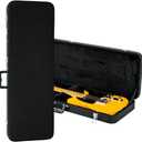 Gator Cases Hard-Shell Wood Case for Standard Electric Guitars, Fits Fender Strat/Tele Style (GWE-ELEC)