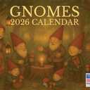 Gnome Calendar 2026 Monthly Wall Calender 12 Month | American Made In The USA