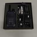 BLACKDOG Military Dog Shock Collar 2 Dogs (5-150lbs) - 4200ft Dog Training Collar with Remote, 4 Training Modes, Flashlight&Strobe, 90-Day Battery, IP67 Waterproof Dog E Collar for All Breeds (Blue)