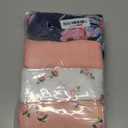 Momcozy Muslin Swaddle Blankets, 4-Pack Breathable and Skin-Friendly Receiving Blankets, Best Wishes Swaddle Blanket Shower Gifts & Baby Girl Newborn Essentials, Large 47"x47", Blooming Dream