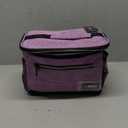 opux Insulated Lunch Box Men Women, Lunch Bag for Work School, Leakproof Soft Cooler Tote Adult, Large Lunch Pail Kids Boys Girls, Picnic Beach Food Bag with Shoulder Strap, Purple (Medium - 8L)