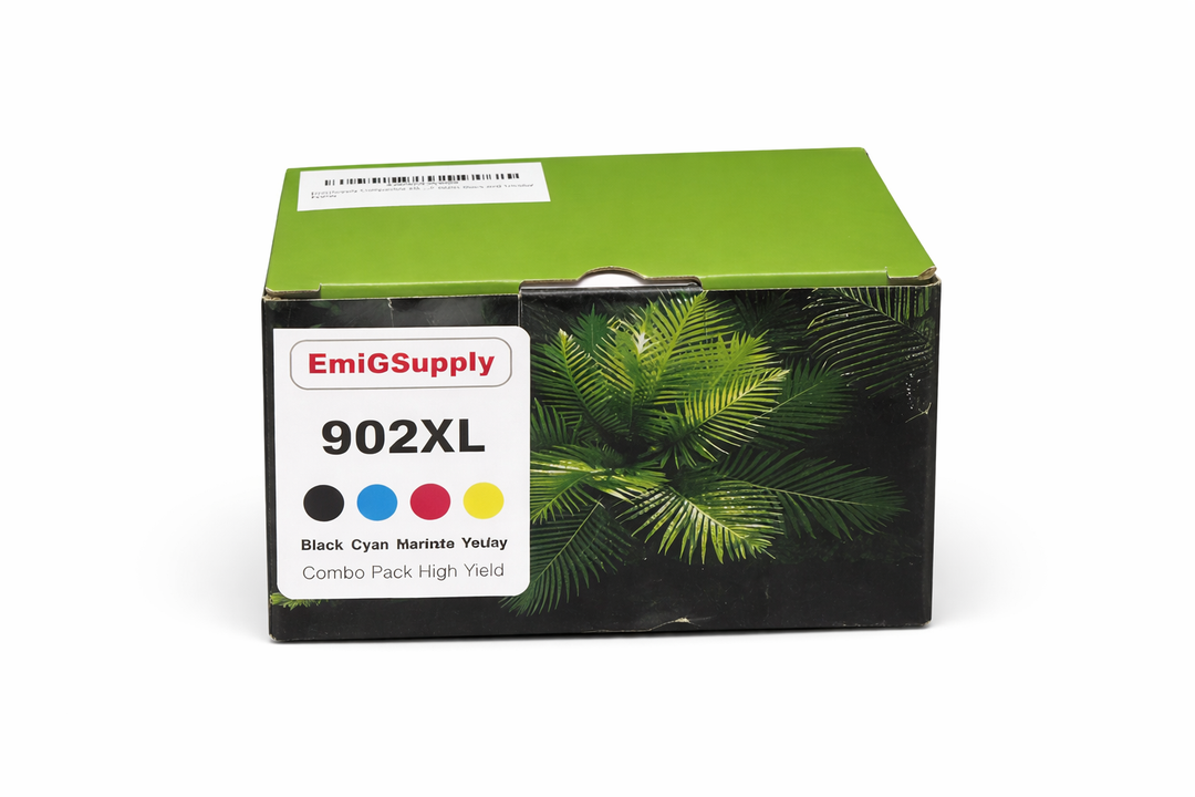 902XL Ink Cartridge Combo Pack for HP 6958 6970 Printer Compatible for HP 902 HP902 XL HP902XL to OfficeJet 6978 6968 6960 6975 6956 6961 6963 6964 6962 6950 6954 6951 Black Cyan Magenta Yellow