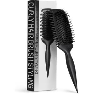 CURLY HAIR BRUSH STYLING