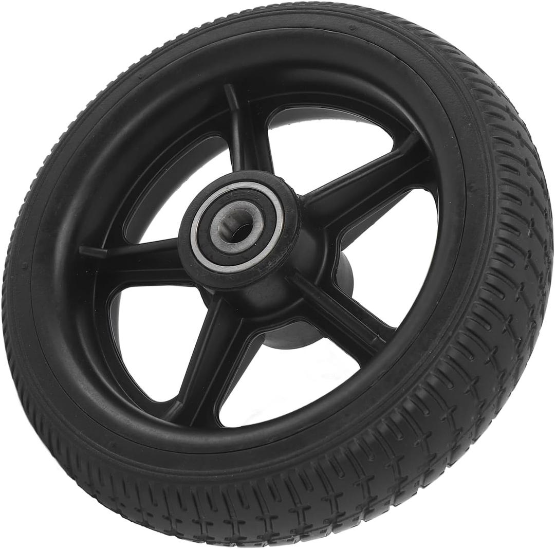 Alomejor Electric Scooter Tire, Puncture-Proof Solid Tire, Replacement Wheel, 6.5-inch for Urban Commuters, Adventure Enthusiasts, City, Daily Use