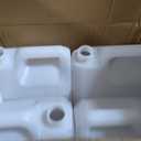 2.5 Gallon Water Jug, F-Style Plastic Jug, Water Storage Containers, Hdpe Containers with Leakproof Cap (4 Pack) (EXP 09/26/26)