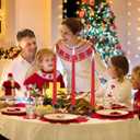 14 Pack Tall Red Taper Candles - 10 Inch Red Dripless, Unscented Dinner Candle - Paraffin Wax with Cotton Wicks - 8 Hour Burn Time.