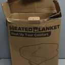 Electric Heated Blanket Full Size 72"x84", Soft Flannel with Overheat Protection, 9 Adjustable Heat Settings & 10-Hour Auto-Off Timer, Fast Heating for Winter Comfort, Purple