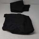 HolidayIdeas Fitted Black Tablecloths - 72 x 30 Inch - 2 Pack Rectangle Table Clothes for 6 Foot Tables, Polyester Fabric Table Cover for Trade Show, Craft Show, Parties, Birthday, Wedding