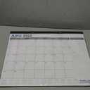 OuMuaMua 3-Pack Large Desk Calendars 2025-2026- 18 Months from Jan. 2025through Jun. 2026, 22" x 17" Desktop Wall Calendar with Julian Date To-do & Notes, Corner Protectors for School Home Office 2025