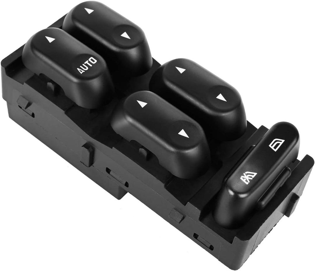 Driver Side Master Power Window Switch Replacement for Ford F250 F350 F450 F550 2002 2003 2004, Explorer 2002 2003, Excursion & Mercury Mountaineer 2002-2005, OE 1L2Z14529BA