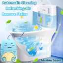 Toilet Bowl Cleaner Bottle Krazy Clean Pro for Tank Cleaner Blue Crazy Cleaning Cute Dinosaur The Works Toilet Bowl Cleaner Easy to Use Leaving Your Toilet Looking Fresh-Marine Scent