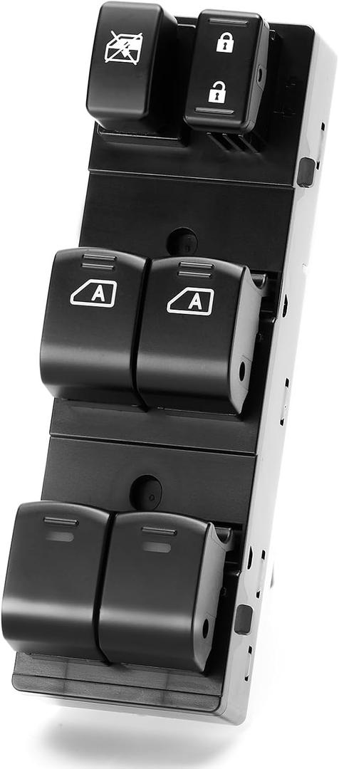 2007 2008 2009 2010 2011 2012 Nissan Altima Power Window Switch Driver Side Door Lock Button,Nissan Altima Main Master Window Control Front Left for 25401ZN50B,25401JA01A,25401ZN50C,901804,1S14447