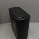 Cesun Automatic Motion Sensor Black Bathroom Trash Can with Lid, 2.6 Gallon Touchless Trash Bin, Smart Plastic Slim Garbage Can Small Wastebasket for Toilet, Office, rv, Bedroom, Living Room