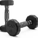 CAP Barbell Coated Dumbbell Weight | Multiple Options Pairs & Sets