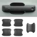 Car Door Bowl Scratch Protector for Ford Bronco, Exterior Door Handle Bowl Cover Protection Trim Accessories Compatible with Ford Bronco 2021 2022 2023 2024 4 Doors, Black, ABS Plastic
