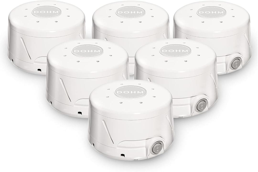 Yogasleep Dohm Classic (Pack of 6) The Original White Noise Sound Machine, Soothing Natural Sounds from a Real Fan, Sleep Therapy for Adults & Baby, Noise Cancelling for Office Privacy & Meditation