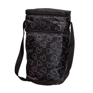 J.L. Childress Disney Baby Six Bottle Breast Milk Cooler Travel Bag - Insulated Baby Bottle Storage Bag, Portable Organizer Pack for Breast Milk, Use for Daycare or On the Go - Mickey Mouse