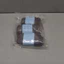 3 Pack (3 x 50g) Crochet Yarn with Crochet Hook - Worsted Medium Yarn for Crocheting - Easy-to-See Stitches Cotton-Nylon Blend Beginner Knitting Yarns for Adults and Kids (Dark Gray)