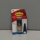 3M Large Satin Nickel Metal Bath Hook