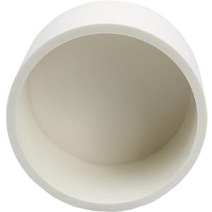 6inch White PVC Pipe End Cap Plug, PVC Pipe Plug Socket Fittings, PVC Fitting Connector for Building Furniture, Pool Products, Greenhouse, Shed and Tent Connection, Schedule 40