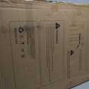 51" Extra Tall Cat Gate 28.5"-35" Wide, Auto Close, Pressure Mounted, for Cats & Small Dogs, Hallway, Stairs, Kitchen,Pet Gate,White