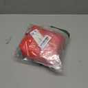 ZOBER Christmas Wreath Storage Container 24 Inch - Wreath Bag for Artificial Wreaths Box - Dual Zippered Wreaths Storage Bag with Strong Durable Handles - Red