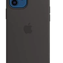 Apple iPhone 12 and iPhone 12 Pro Silicone Case with Magsafe - Black
