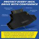 Michelin Floor Mats, Premier Series All-Weather TPE Custom Fit Liner for Toyota Camry 2025-2026 Trunk Mat (1 Piece)