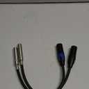 2 Pack 1/4 to XLR Cable,Balanced 1/4" Female to XLR Male Stereo Audio Adapter,XLR Male to TS/TRS Quarter inch Connector Converter Interconnect Cable - 11.8 inches (30 cm)