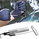 YoRise Car Windshield Removal Tool, Quick Release Hand Pry Cutter, Automotive Windscreen Glass Removal Tool, Universal Car Window Repair Replacement Accessories for Sedan/SUV/Truck (Silver)