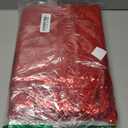 Red Sequin Backdrop Curtains-2 Panels 2FTx8FT Red Backdrop for Valentines Day, Glitter Party Decorations Background Drapes for Wedding Birthday Anniversary Graduation Photo Booth Decor