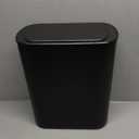 Cesun Motion Sensor Can, 5 Gallon Automatic Bathroom Garbage Can with Lid, Touchless Smart Plastic Slim Wastebasket for Bathroom, Office, rv, Bedroom, Living Room, Black