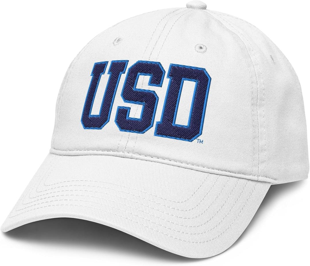 San Diego Toreros Title Officially Licensed Adjustable Baseball Hat (One Size, White)