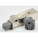 Blum 971A9700.22x15 971A BLUMOTION Cabinet Soft Close Polybag Kit for Doors, Nickel Finish (Pack of 15)