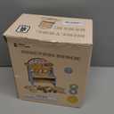 ROBUD Mini Wooden Play Tool Workbench Set for Kids Toddlers - Montessori Toys for 3 4 5 Years Old Boys Girls