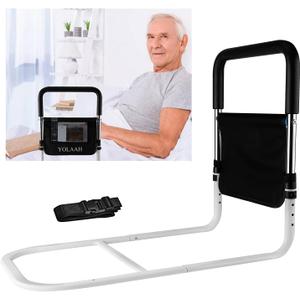 Bed Rail for Elderly Adults Safety - Bed Side Rail Height Adjustable, Bed Guard, Handle Rail for Seniors Prevent Fall