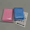 Healthsmart Fabric Resistance Bands, Targets Abs, Glutes, Quads, Calves, Hamstrings, 2 Bands with Variable Resistance Levels, Minimum 15lbs and Maxes at 70lbs, Travel Case & Exercises Included