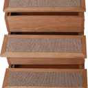 Zoovilla PTR0082212010 Yorkshire Pet Step with Storage, with Storage, Natural Wood, 15.55D x 17.50W x 14.76H