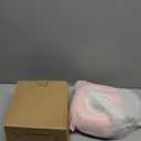 CALIDAKA Tablet Stand Pillow Cell Phone Pillow Holder for Bed Compatible with 2.36-3.35'' Phone 360Adjustable Phone Holder for Bed with Soft Plush Fabric, and Detachable Bowl(Color:Pink)